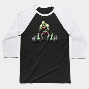 Gym Zombie Baseball T-Shirt